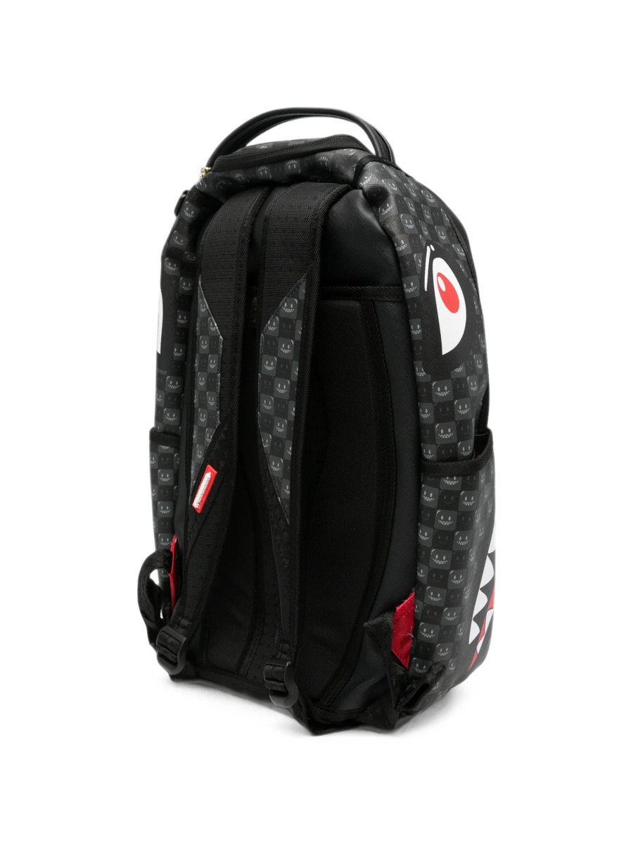Rucsac Sprayground negru din pvc - Img 3