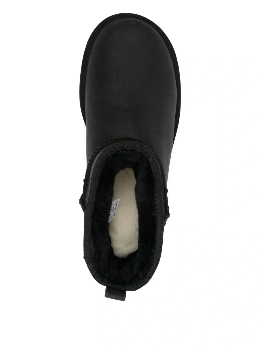 Saboti UGG 'Classic Ultra Mini' negri - Img 7