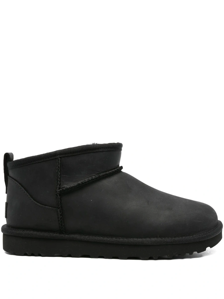Saboti UGG 'Classic Ultra Mini' negri - Img 8