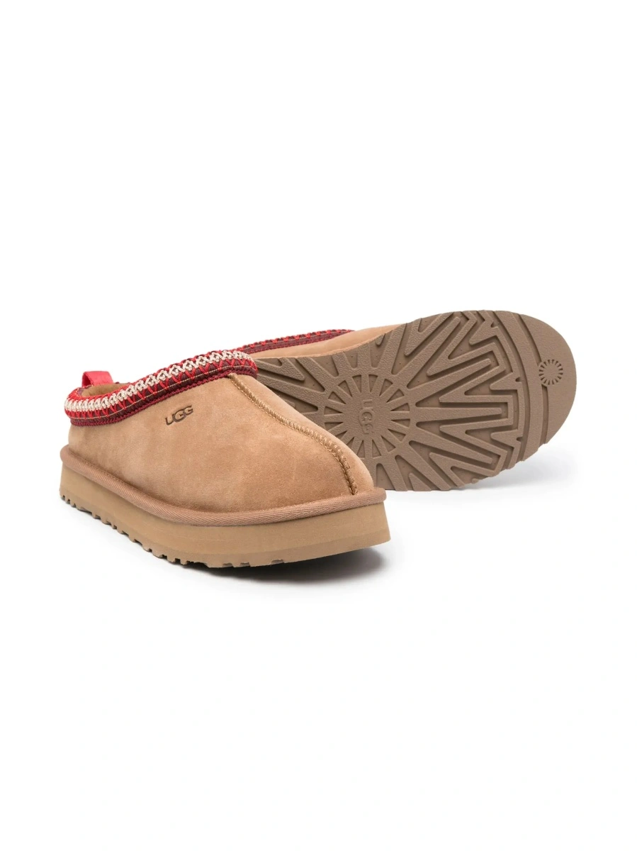 Saboti UGG Kids maro din piele intoarsa - Img 5