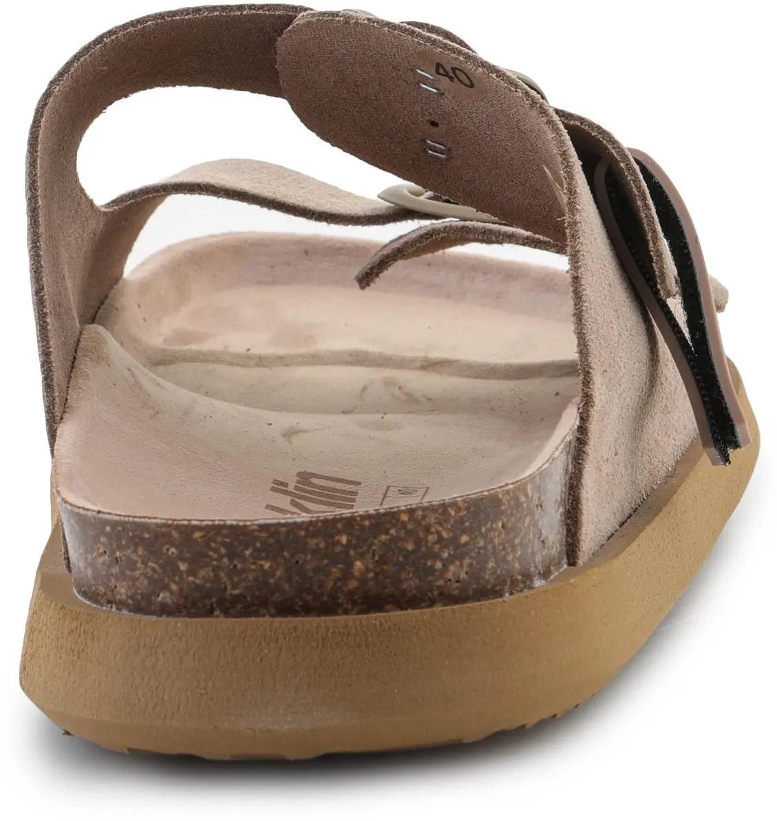 Saboti Vibe Sandals Buckle Taupe - Img 5