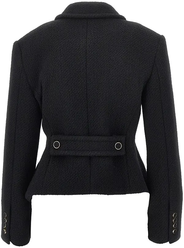 Sacou Bouclé wool Slim Fit jacket - Img 3