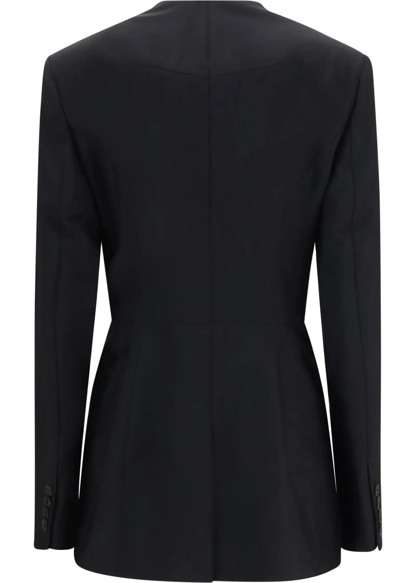 Sacou Cut-out double-breasted Blazer - Img 2