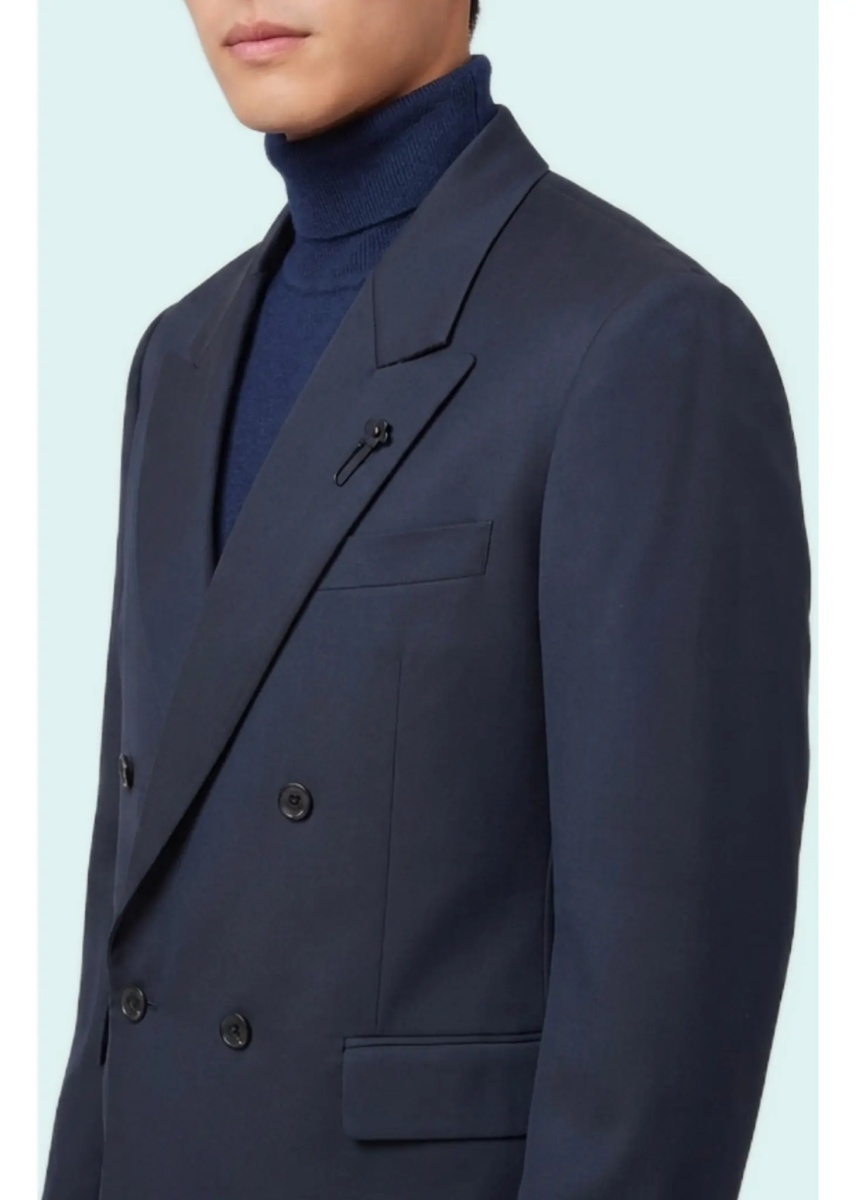 Sacou Dark Feeling Double-Breasted Jacket - Img 3