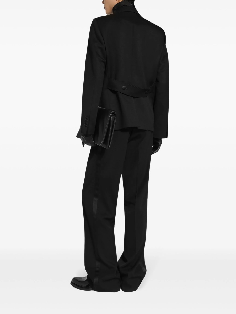 Sacou Dolce &amp; Gabbana negru din lana - Img 4