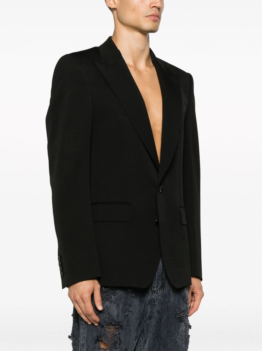 Sacou Dolce &amp; Gabbana negru din lana - Img 3
