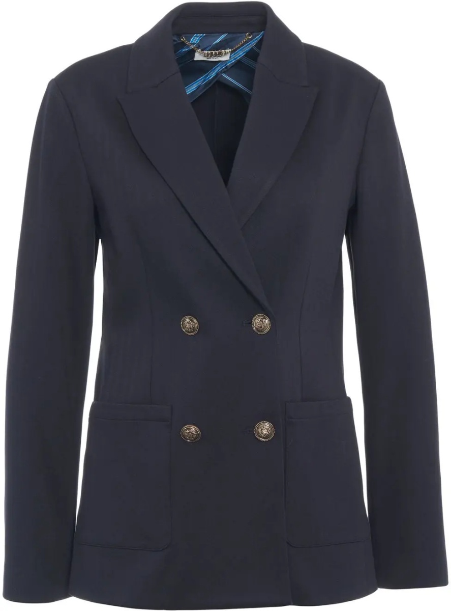 Sacou Double-breasted blazer with patch pockets - Img 2