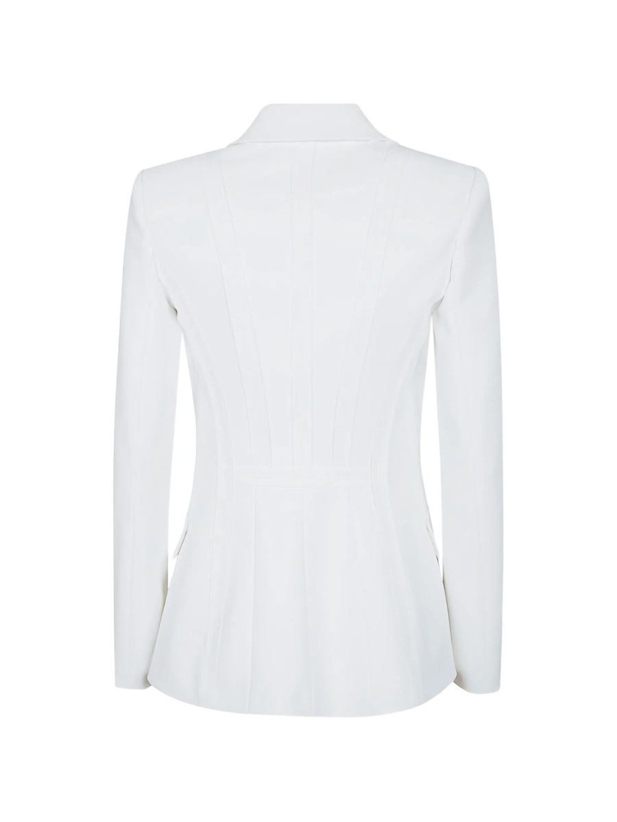 Sacou Elisabetta Franchi alb - Img 2