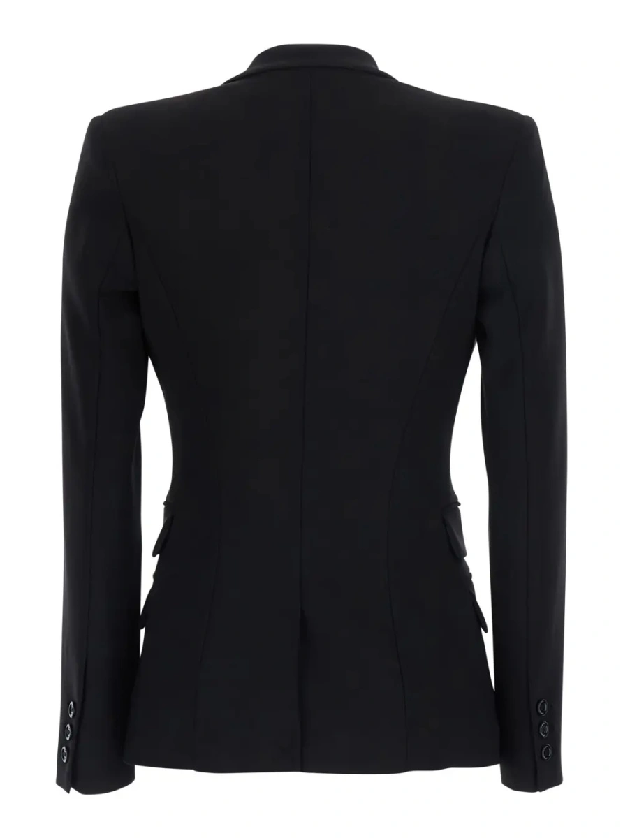 Sacou Elisabetta Franchi negru - Img 2