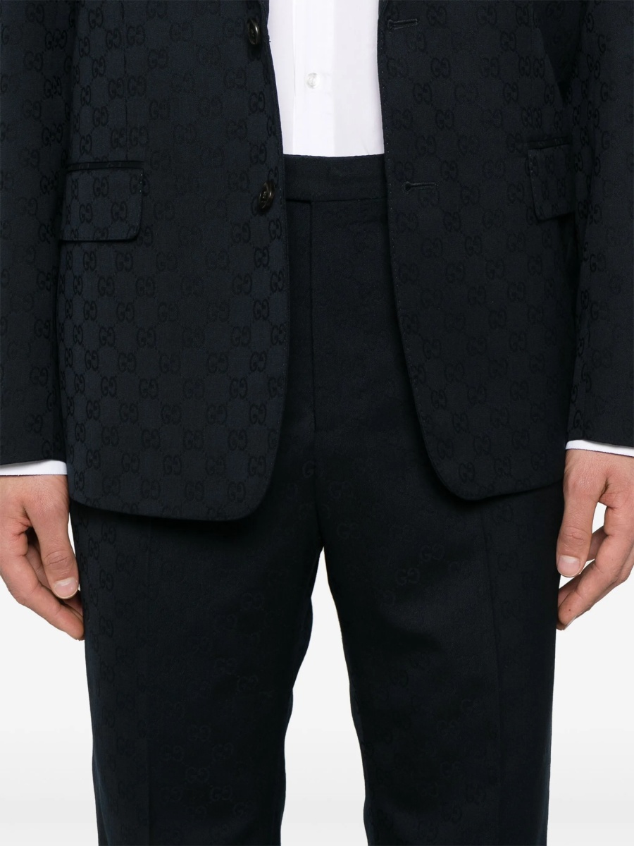 Sacou Gucci albastru din lana - Img 5