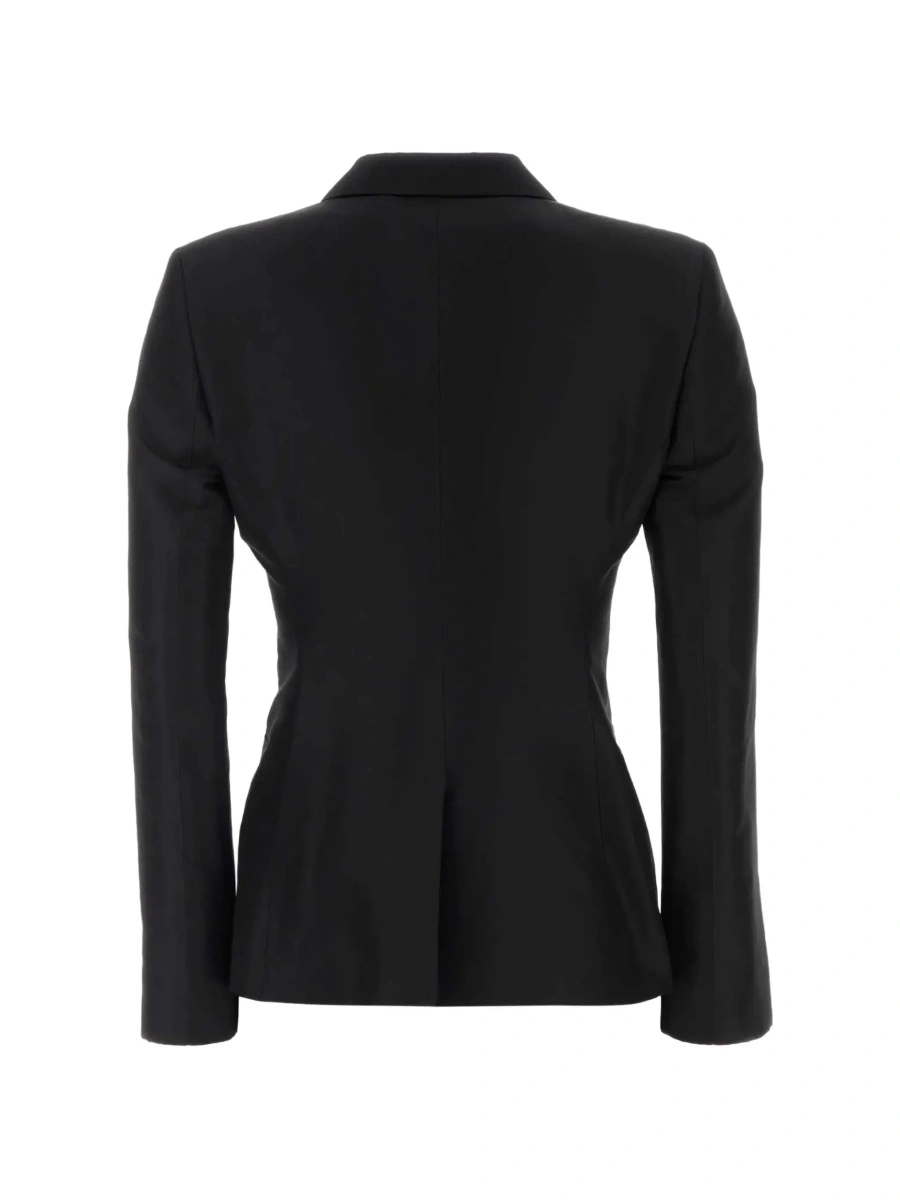 Sacou Gucci negru din matase - Img 4