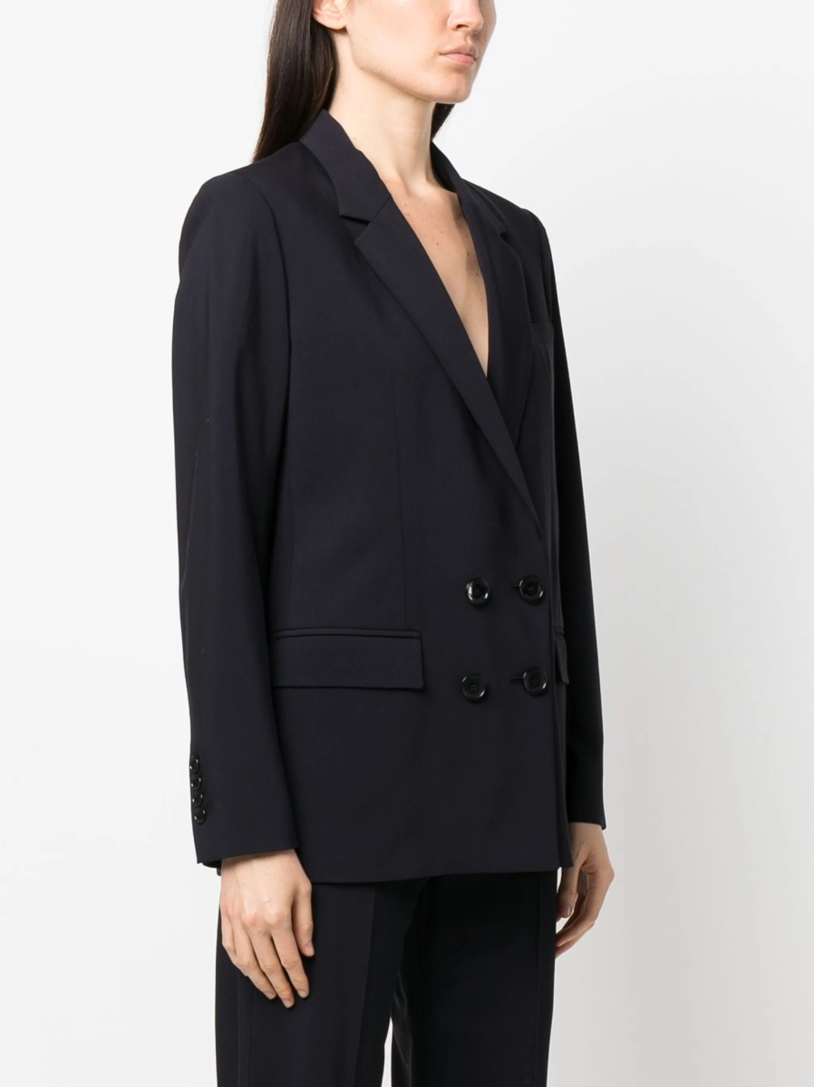 Sacou Isabel Marant negru din elastan si vascoza - Img 3