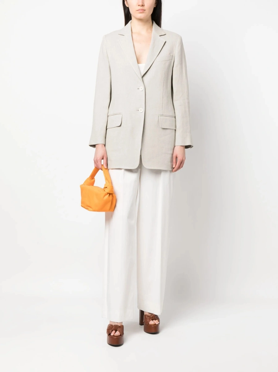 Sacou Max Mara neutru din in - Img 2