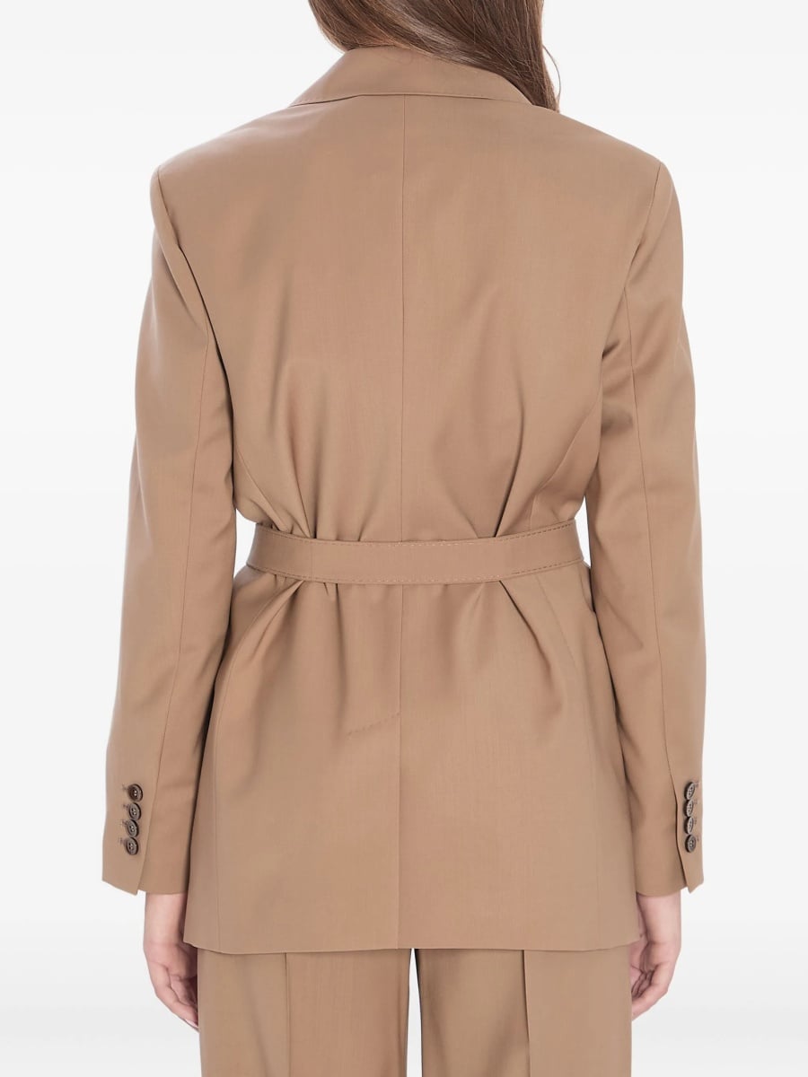 Sacou Max Mara neutru din lana - Img 4