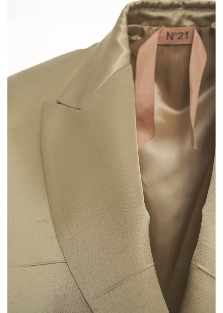 Sacou Oversized satin blazer - Img 4