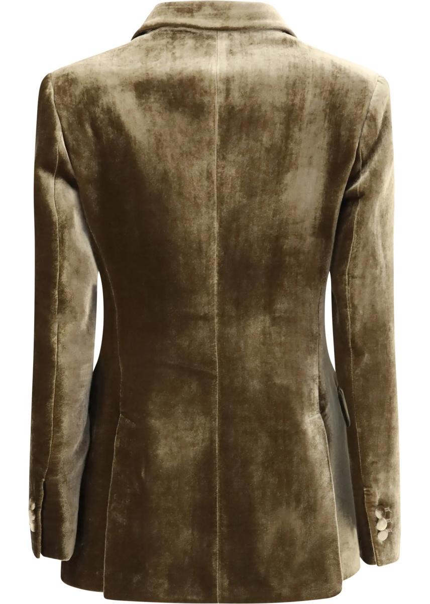 Sacou P.A.R.O.S.H. Velvet double breasted Blazer - Img 2