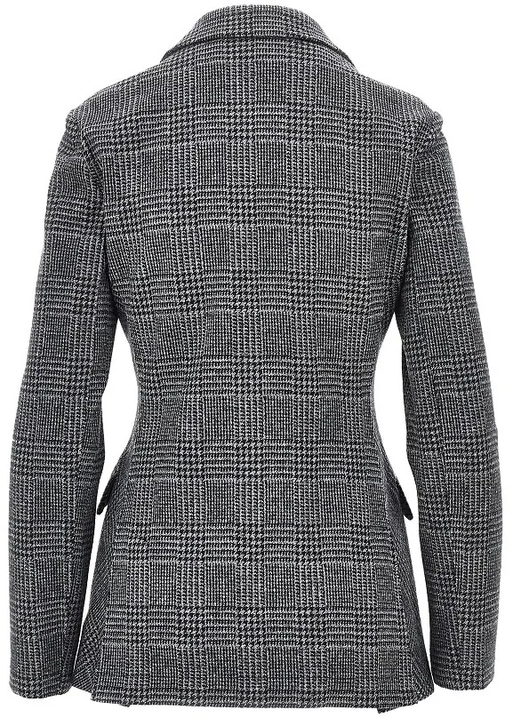Sacou Prince of Wales single-breasted jacket - Img 3