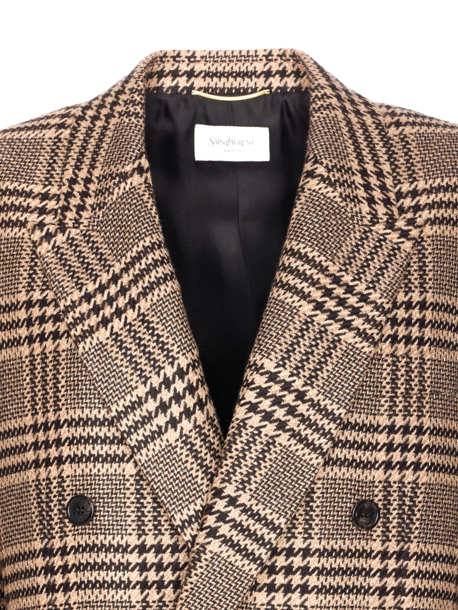 Sacou Saint Laurent maro din matase si casmir - Img 4