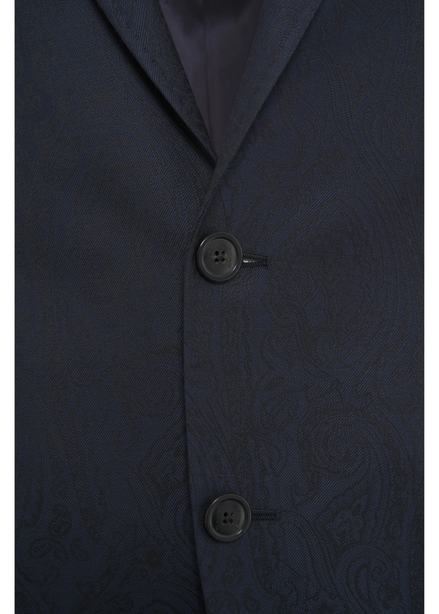 Sacou Single-breasted blazer in wool - Img 4