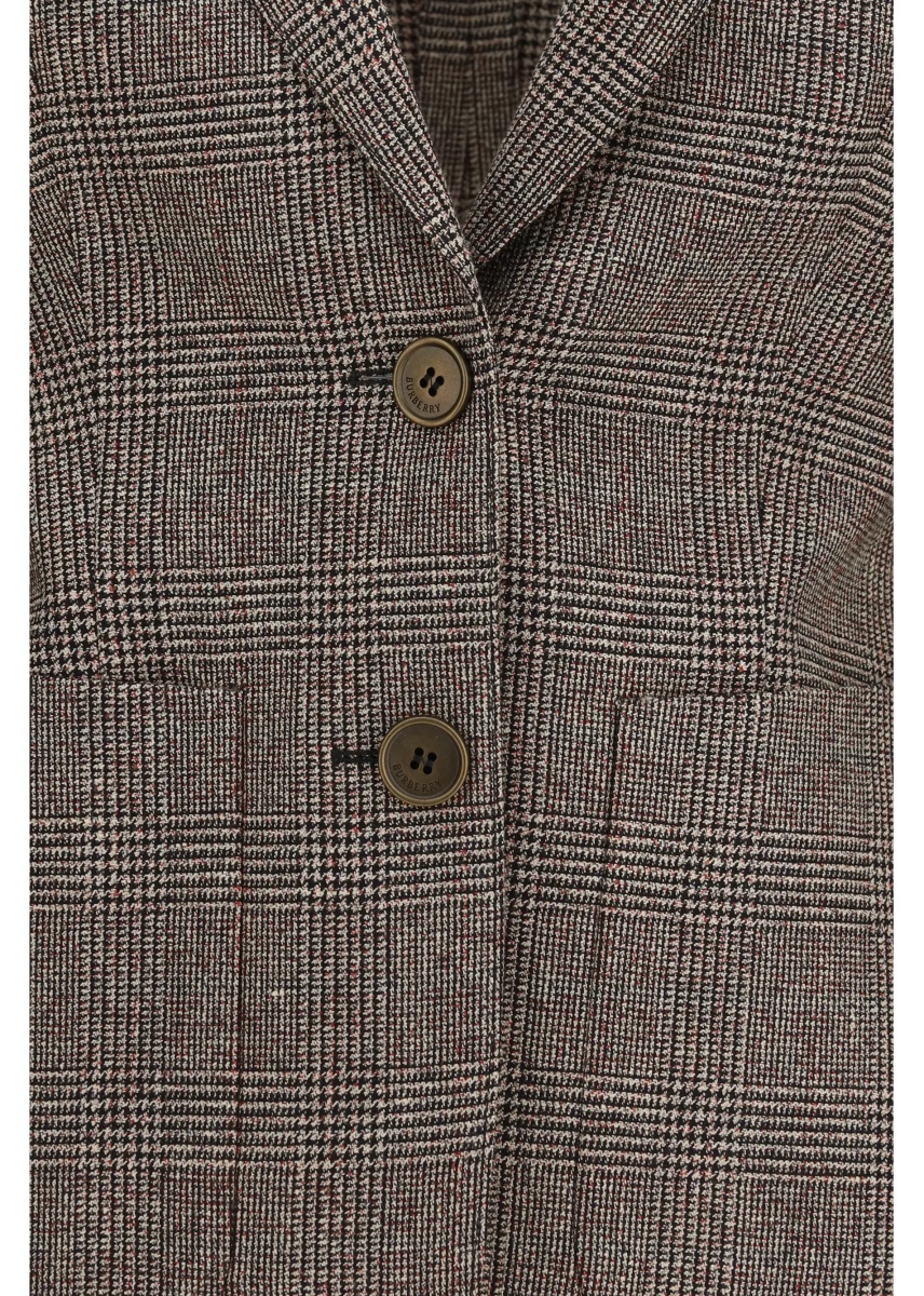 Sacou Single-breasted wool and linen Blazer - Img 3