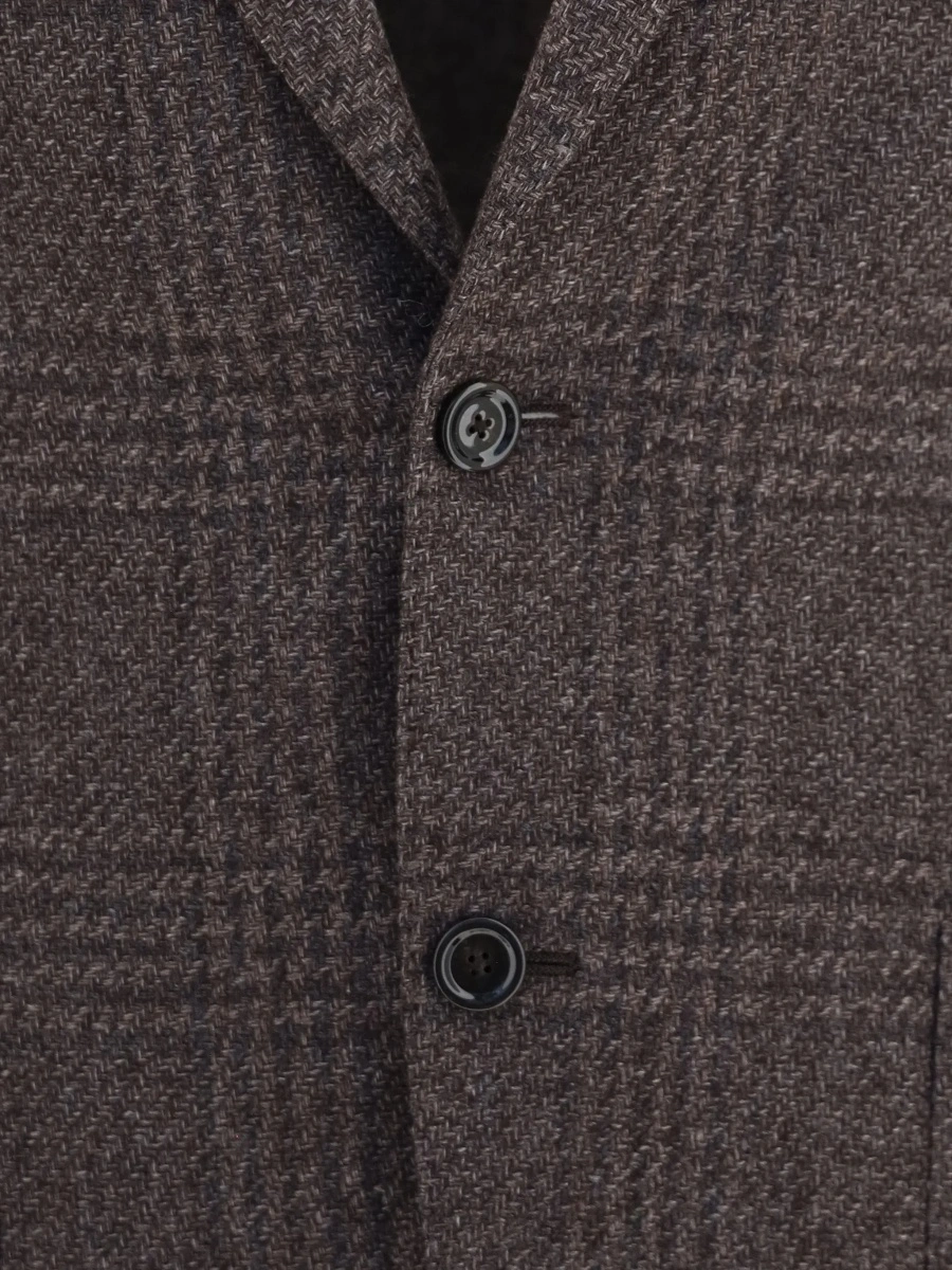Sacou Single-breasted wool-blend Blazer - Img 6