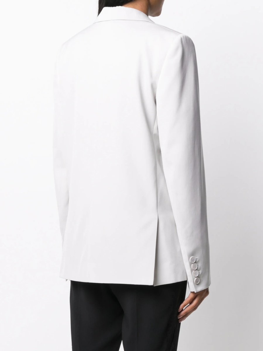 Sacou Stella McCartney gri din bumbac - Img 4