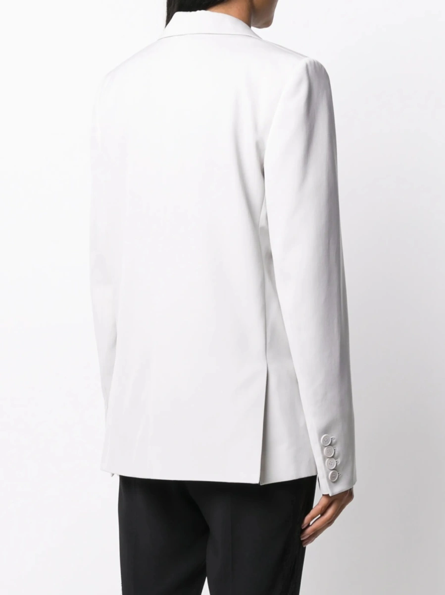 Sacou Stella McCartney gri din bumbac - Img 4