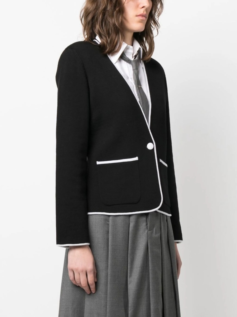 Sacou Thom Browne negru - Img 3