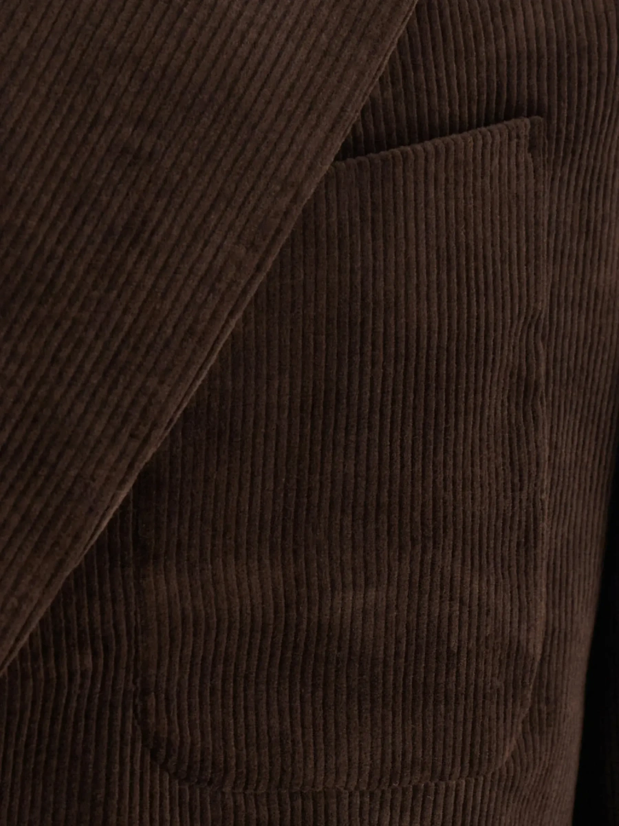 Sacou Tonywack maro din catifea reiata - Img 5