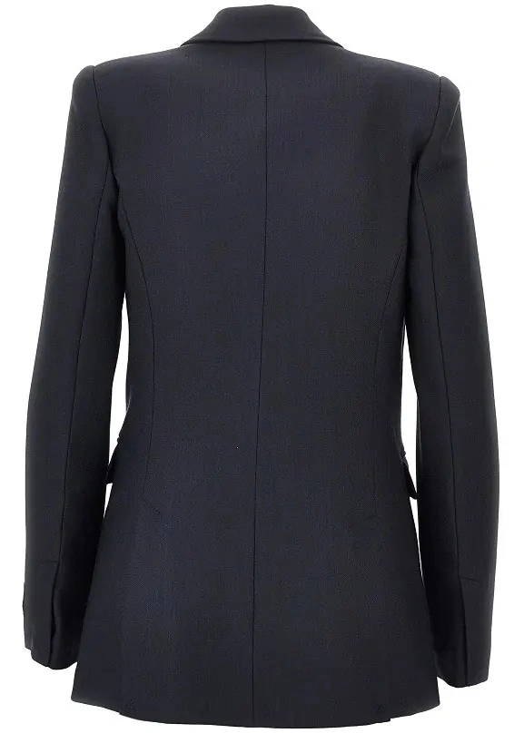 Sacou Wool-blend double-breasted colsure - Img 3