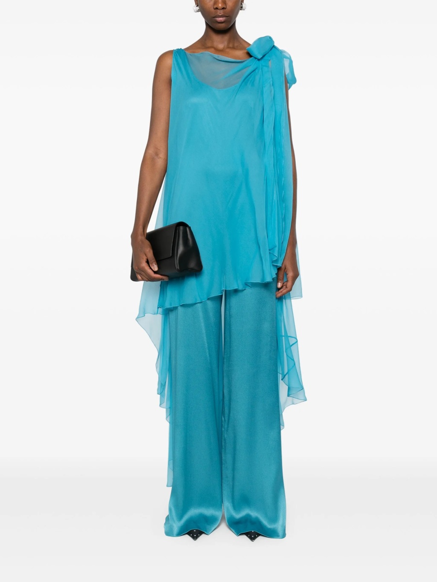 Salopeta Alberta Ferretti albastra - Img 2