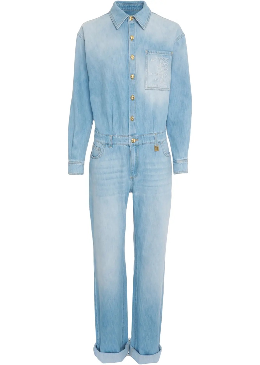 Salopete Denim jumpsuit - Img 2