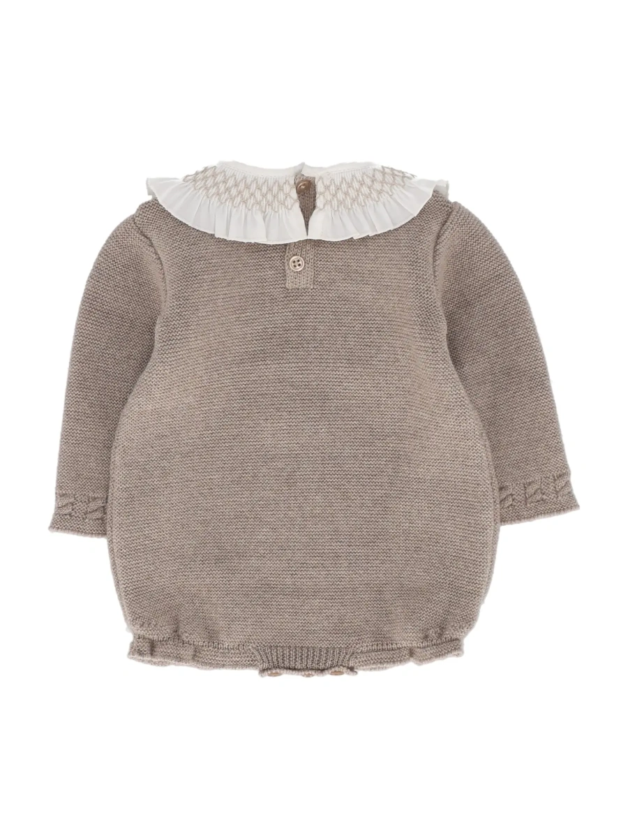 Salopete KNIT NEWBORN ROMPER "TERRA" - Img 2