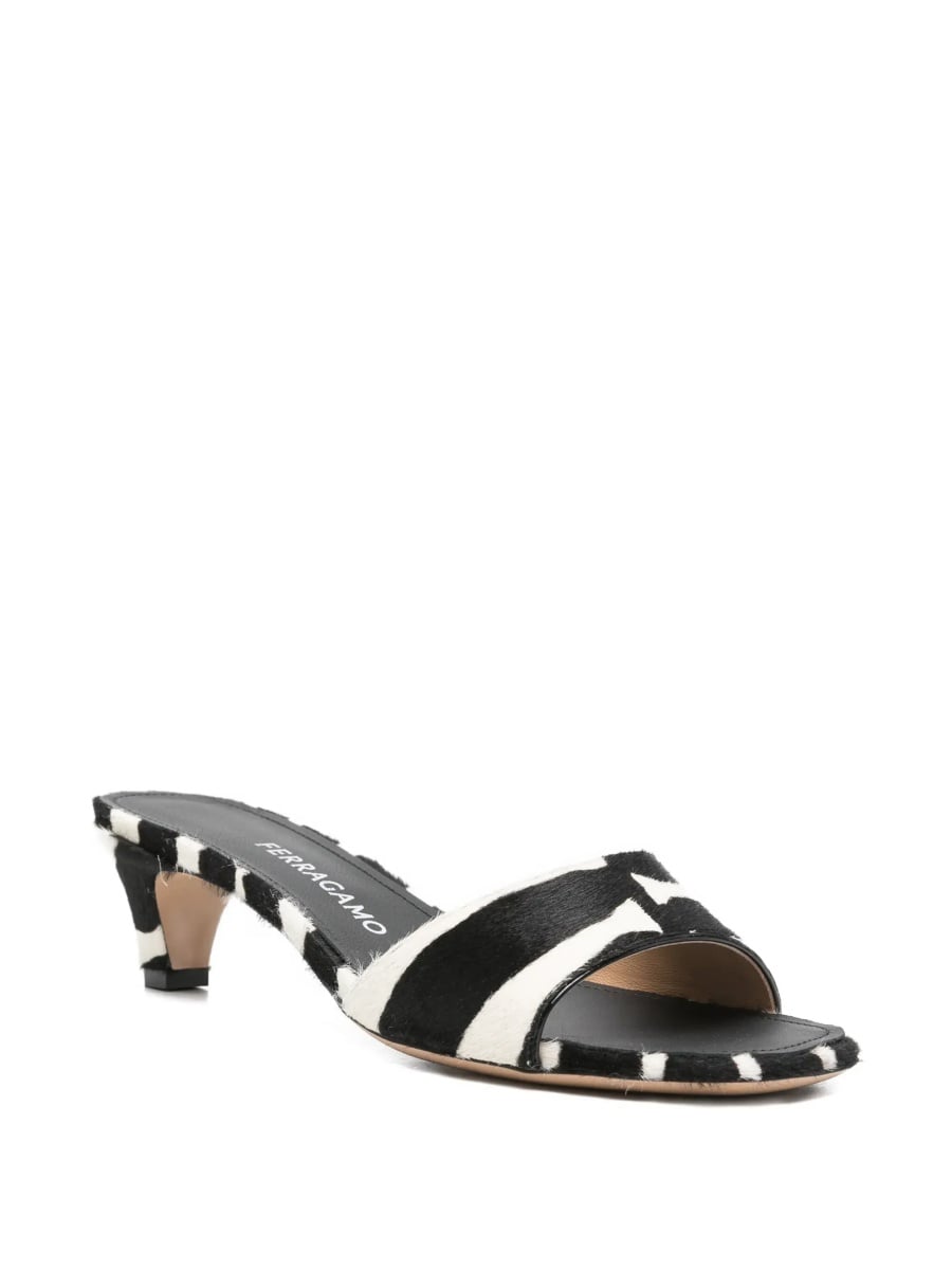 Sandale 40mm pony skin sandals - Img 6