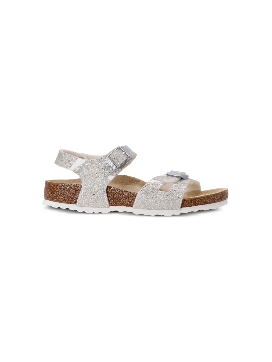 Sandale Birkenstock albe din birko-flor - Img 2