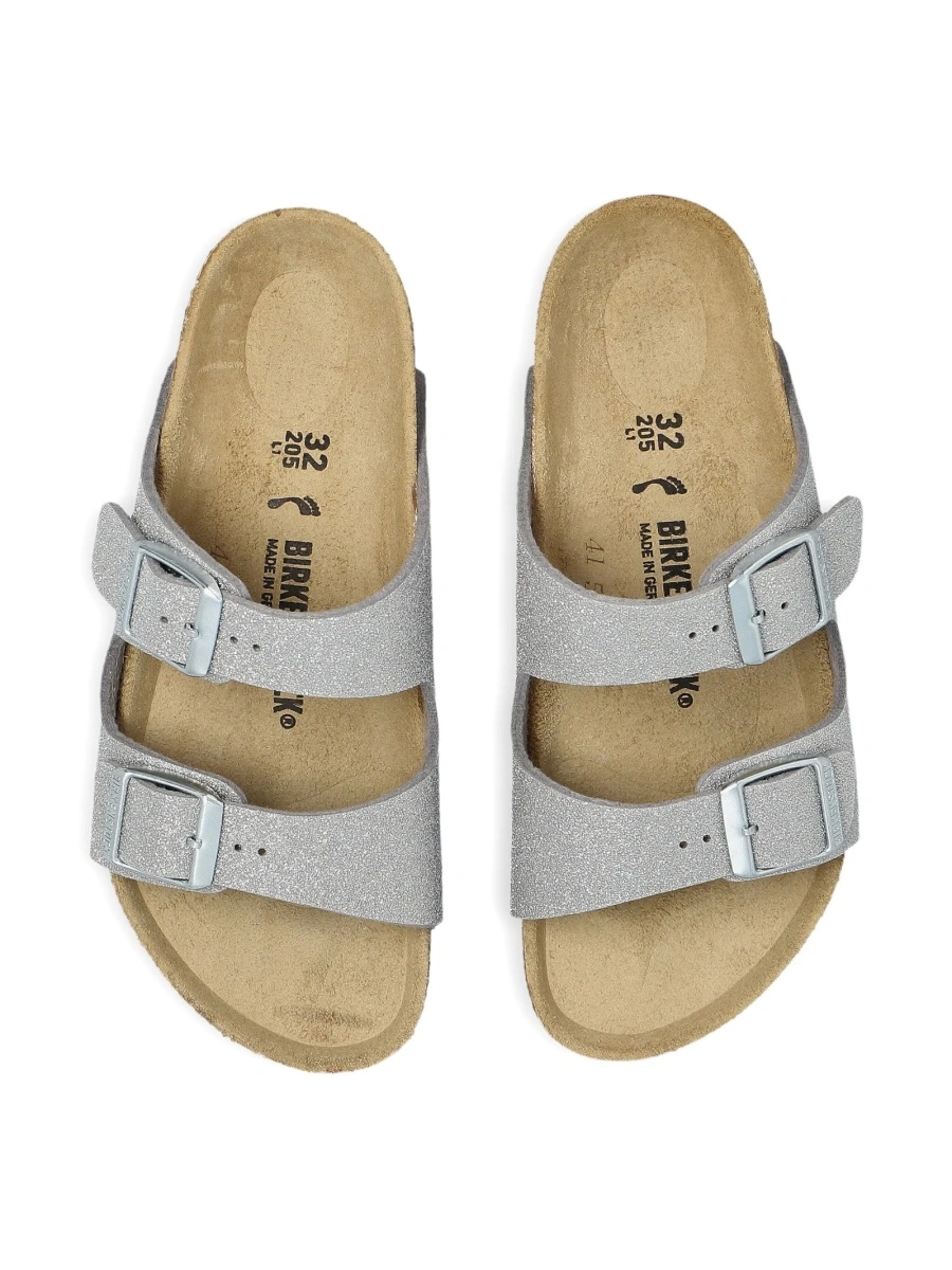 Sandale Birkenstock argintii din acetat de polietilen vinil (peva) - Img 5