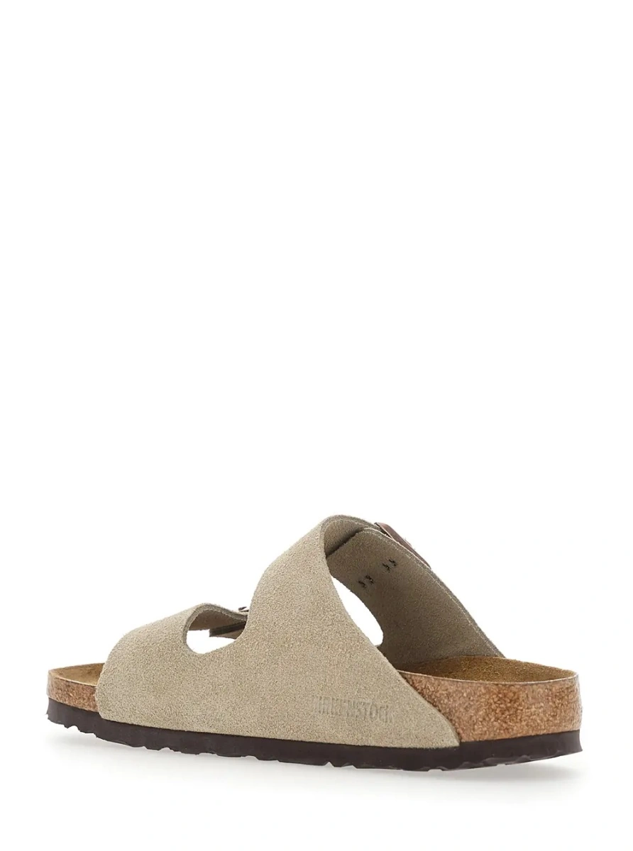 Sandale Birkenstock 'Arizona' bej din piele - Img 3
