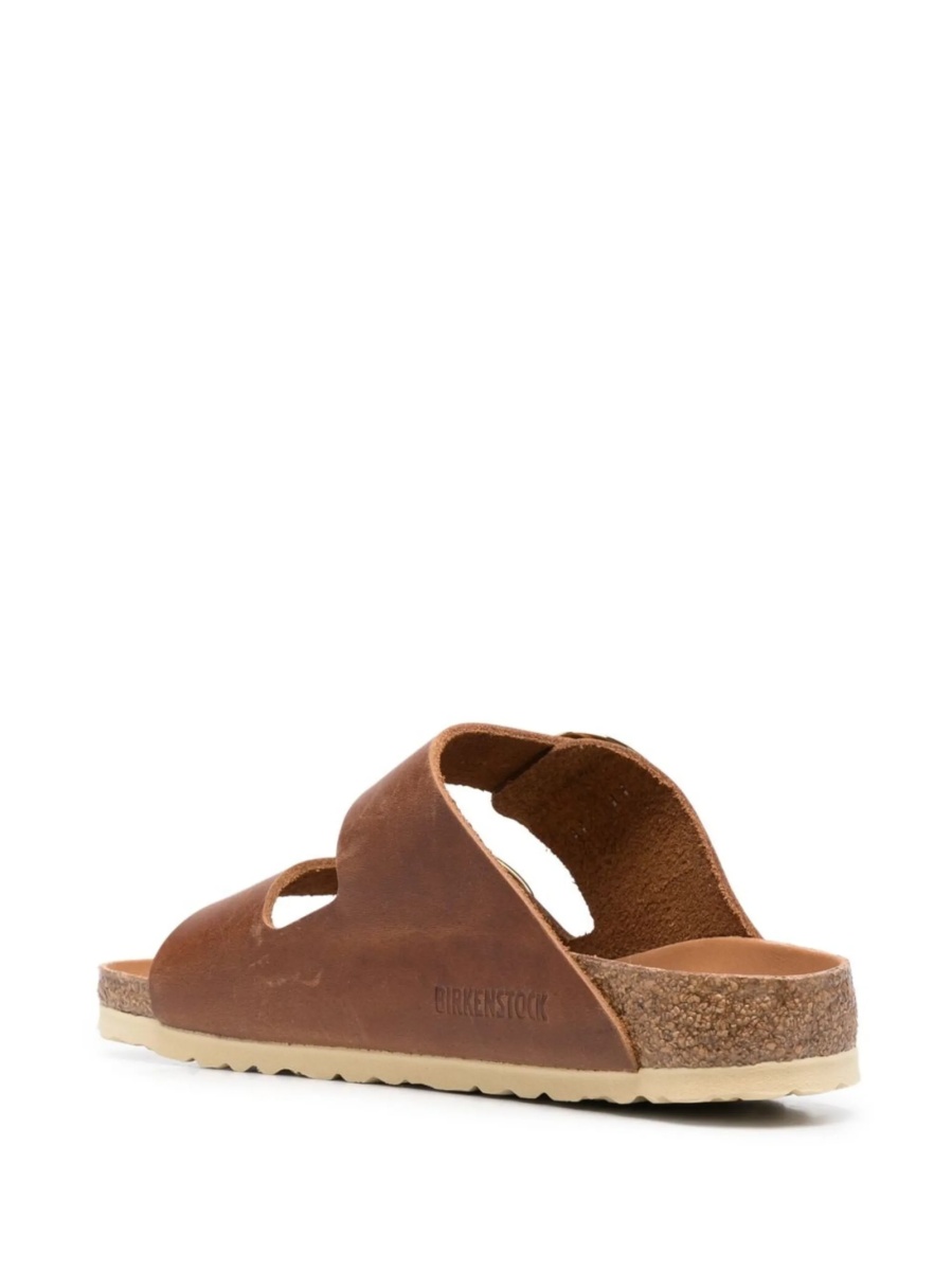 Sandale Birkenstock maro din piele - Img 3