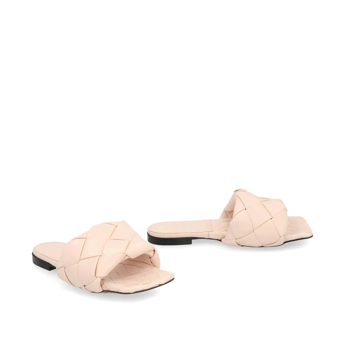 Sandale Bottega Veneta Lido Leather Flat Sandals - Img 2