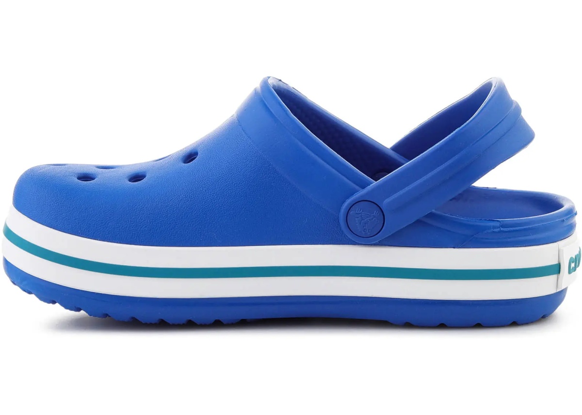 Sandale CROCBAND KIDS CLOG BLUE BOLT/TURBO TEAL - Img 4