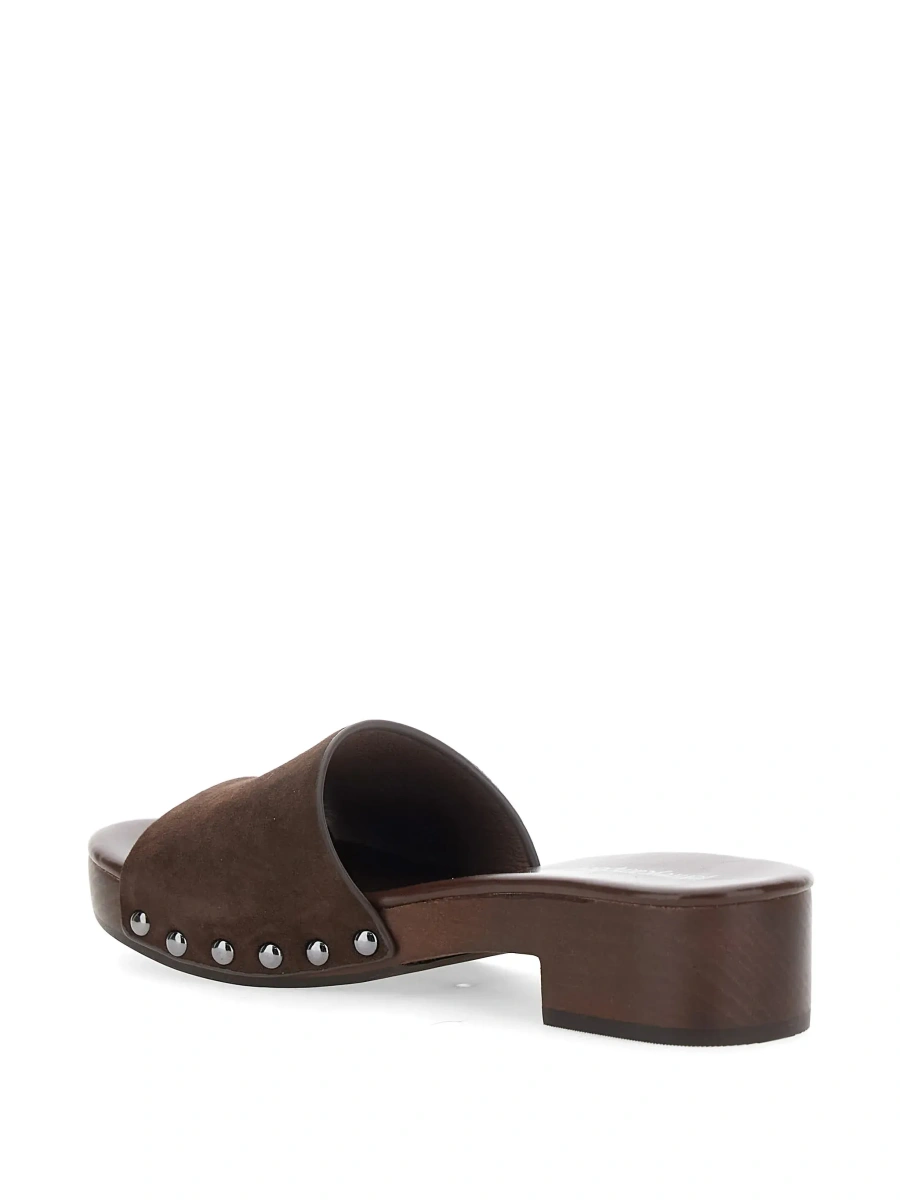 Sandale Jeffrey Campbell maro din piele - Img 7