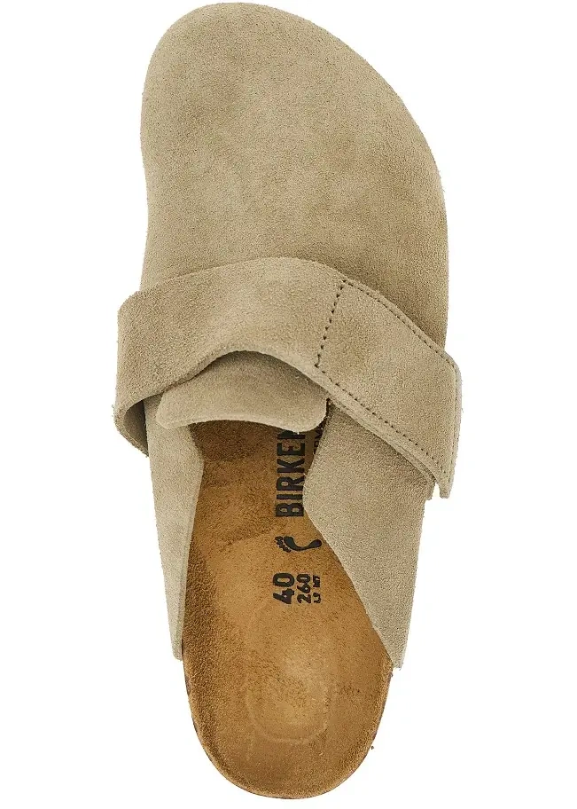 Sandale 'Loma' suede leather clogs - Img 4