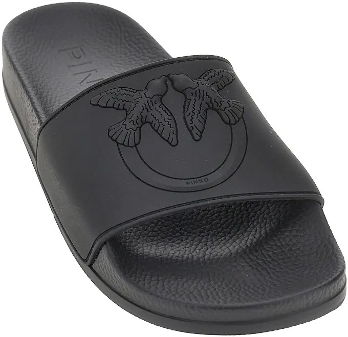 Sandale Love Birds logo rubber slides - Img 2