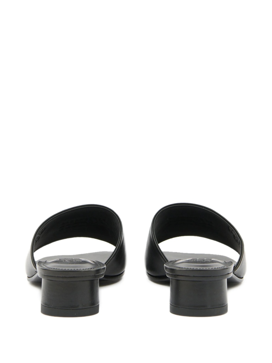 Sandale MM6 Maison Margiela negre din piele - Img 3