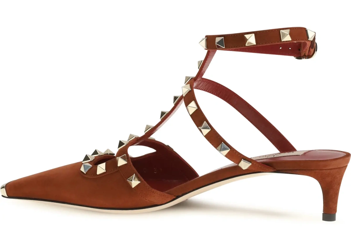 Sandale Rockstud kid leather Pumps - Img 3