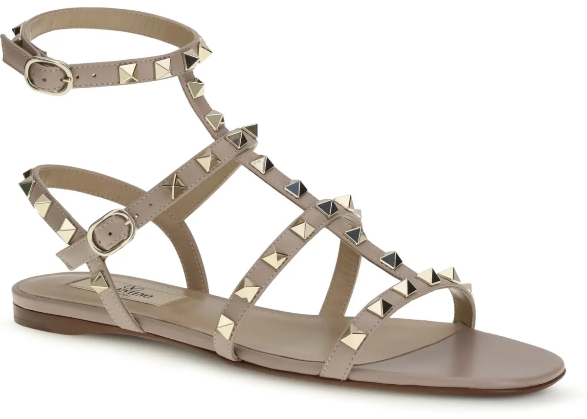 Sandale Rockstud leather Sandals - Img 2