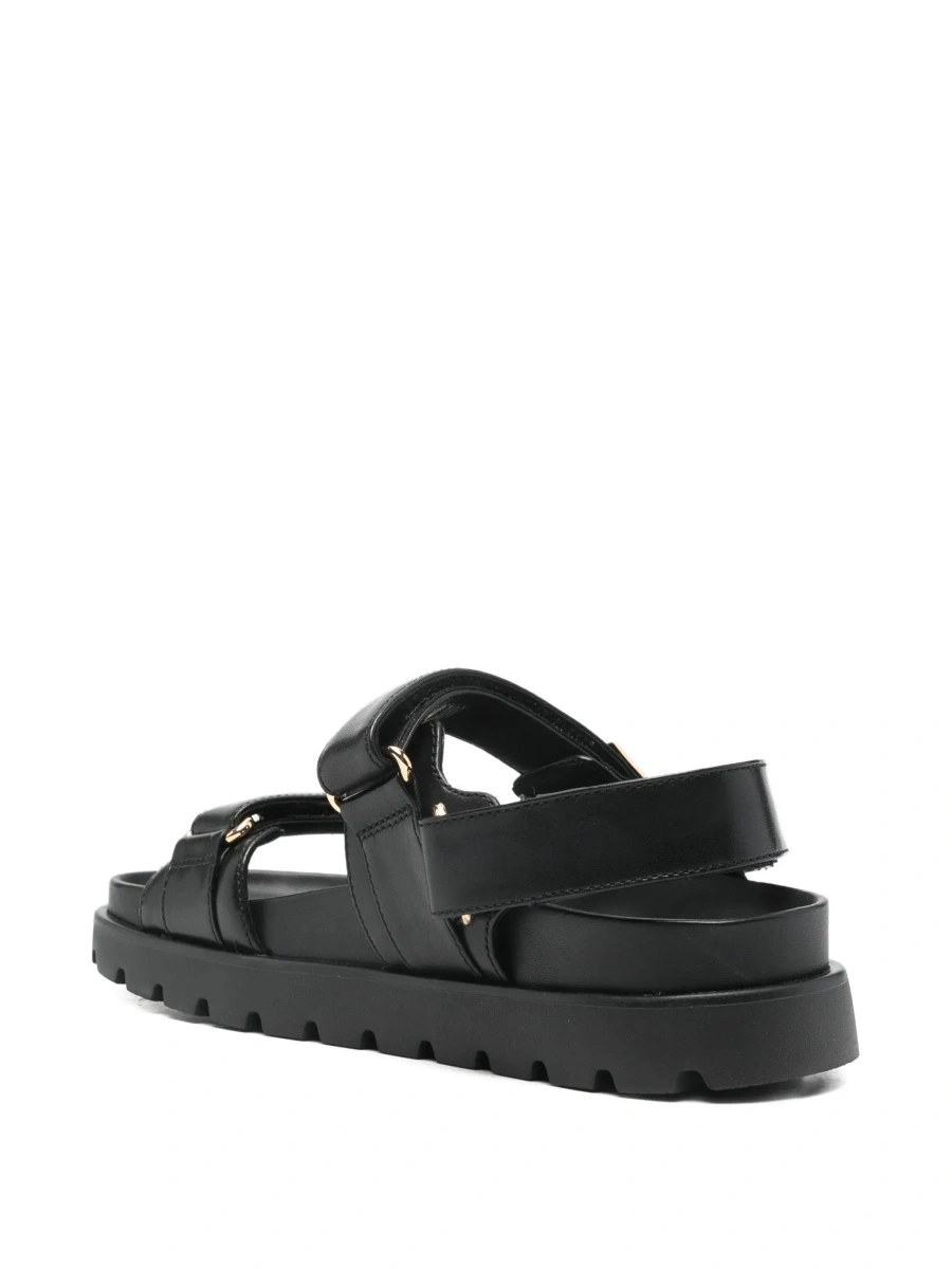 Sandale Tory Burch negre din piele - Img 6