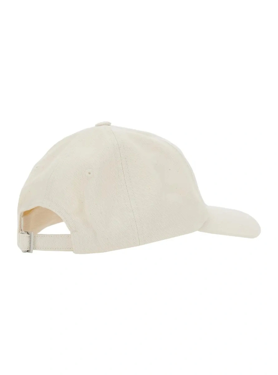 Sapca JACQUEMUS alba din bumbac - Img 2