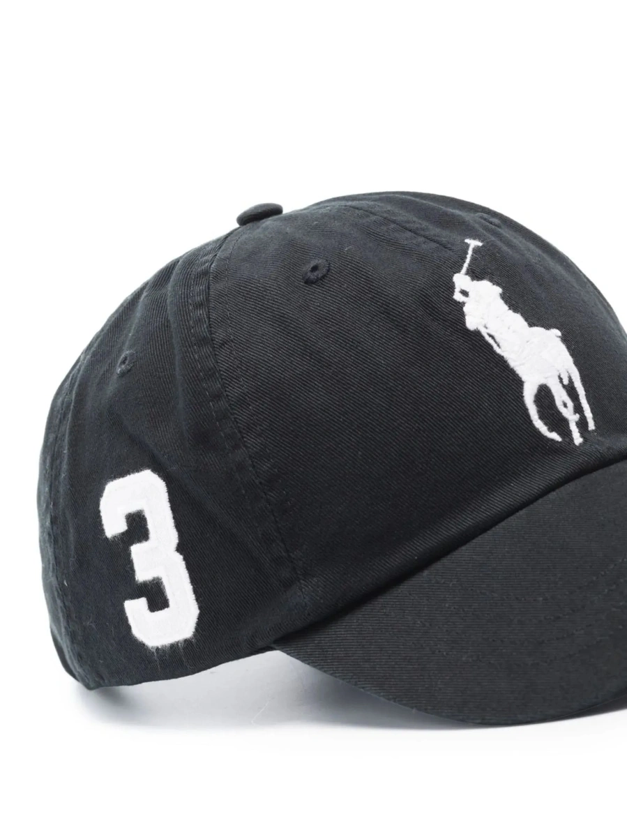 Sapca Ralph Lauren neagra din bumbac - Img 7