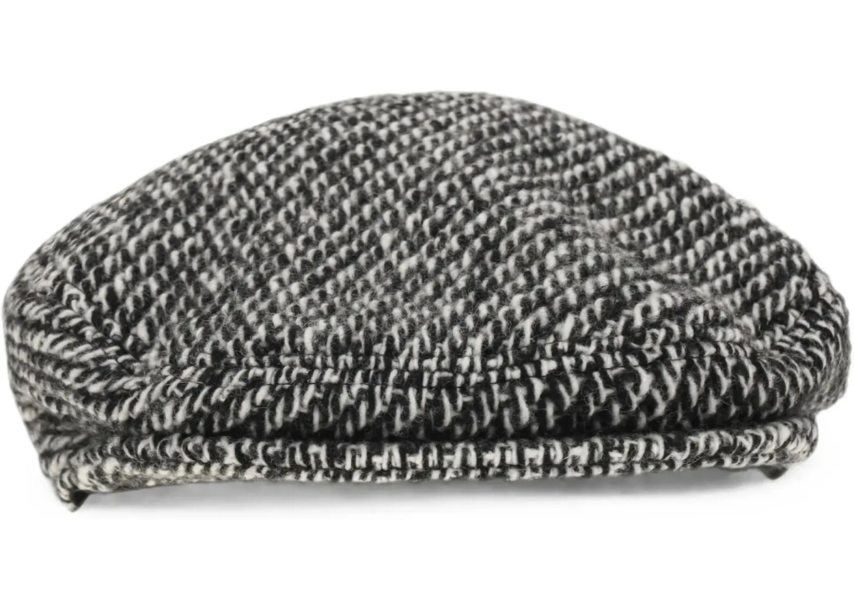 Sapca Wool-blend flecked Flat Cap - Img 4